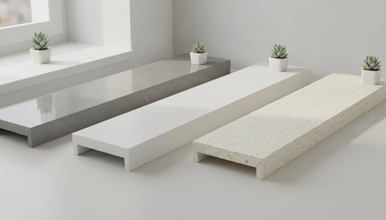 Parapety — kamienne, PCV czy konglomerat